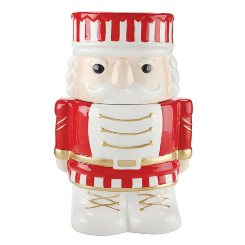 Ceramic Nutcracker Cookie Jar