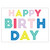 Adhesive Wall Decal - Happy Birthday