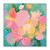 Foil Beverage Napkins - Spring Bouquet