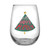 Stemless Wine Glass - Jolly Happy Merry