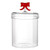 Figurine Glass Jar - Red Bow