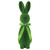 Flocked Bunny - Green