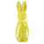 Flocked Bunny - Glitter Yellow