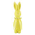 Flocked Bunny - Glitter Yellow