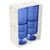 Acrylic Glass - Blue - Set of 4