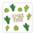 BEVERAGE NAPKINS - CACTUS
