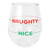 Double-Wall Wine Tumbler - Naughty Nice