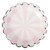 Paper Dinner Plate - White Pinwheel 