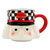 Ceramic Stack Nutcracker Mug - Set of 3