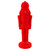 20.5" Flocked Nutcracker - Red