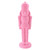 28.5" Flocked Nutcracker - Pink
