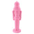 28.5" Flocked Nutcracker - Pink