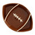 Ceramic Divided Serving Platter - Football