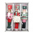 Short Nutcracker Shaped Candle - Set of 3