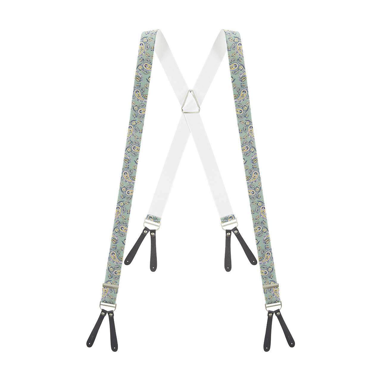 X Back Leather Ends
