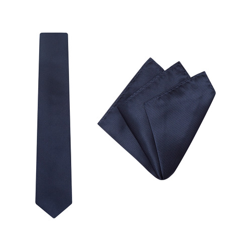 navy ties and pocket squares