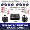 SlimPAR H6 USB Hex RGBAW+UV LED 8 Pack + Extras!(PRE-Order)