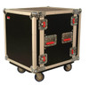 G-TOUR12UCA-24D 12U, 24″ Deep Audio Road Rack Case w/ Casters Flight Rack (G-TOUR12UCA-24D)