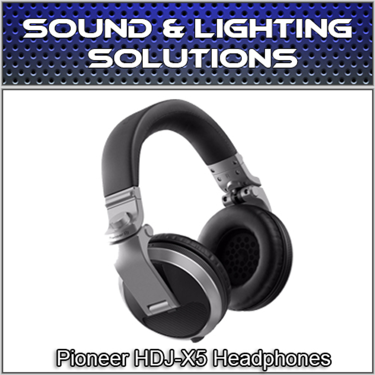 Pioneer HDJ-X5 Over-Ear DJ Mixing Monitoring Detachable Cable