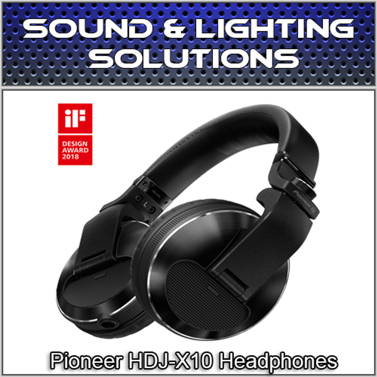 Pioneer Headphones HDJ-X10K HDJX10K Headphone