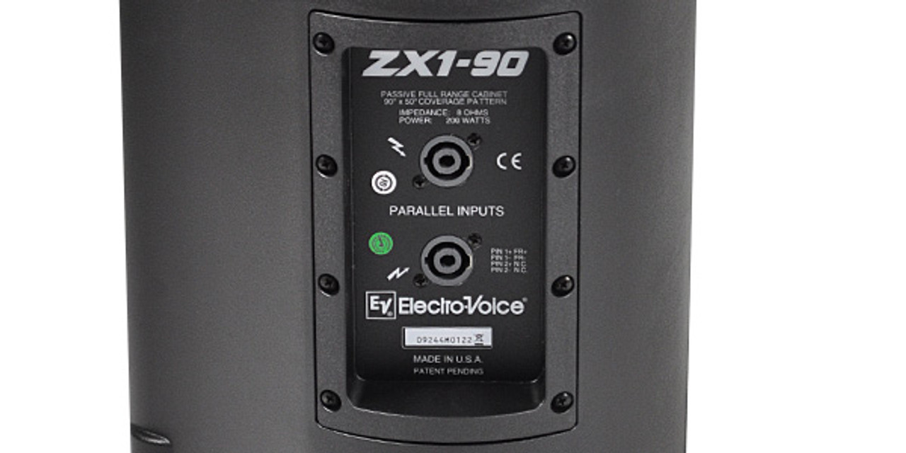 【大阪正規】EV Electro-Voice ZX1-90Bペア(2台)＋スタンド モニタースピーカー
