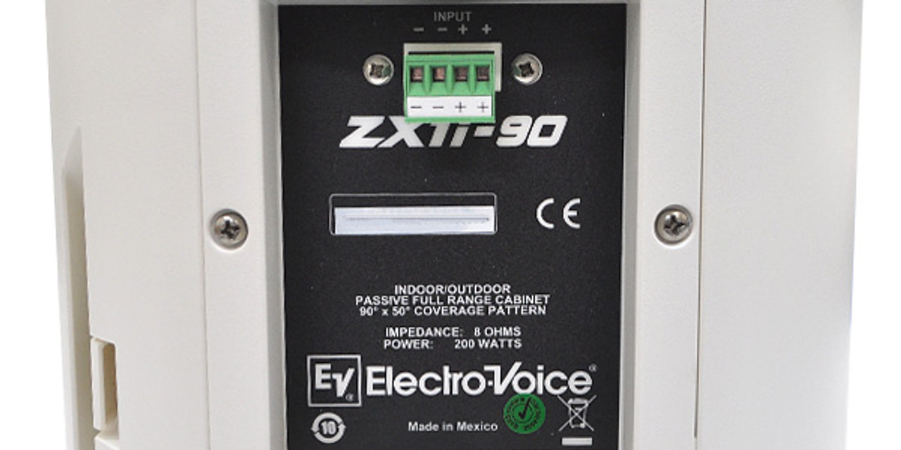Electro-Voice ZX1i-90 8-inch two-way full-range indoor/outdoor loudspeaker  Sound  Lighting Solutions Inc.