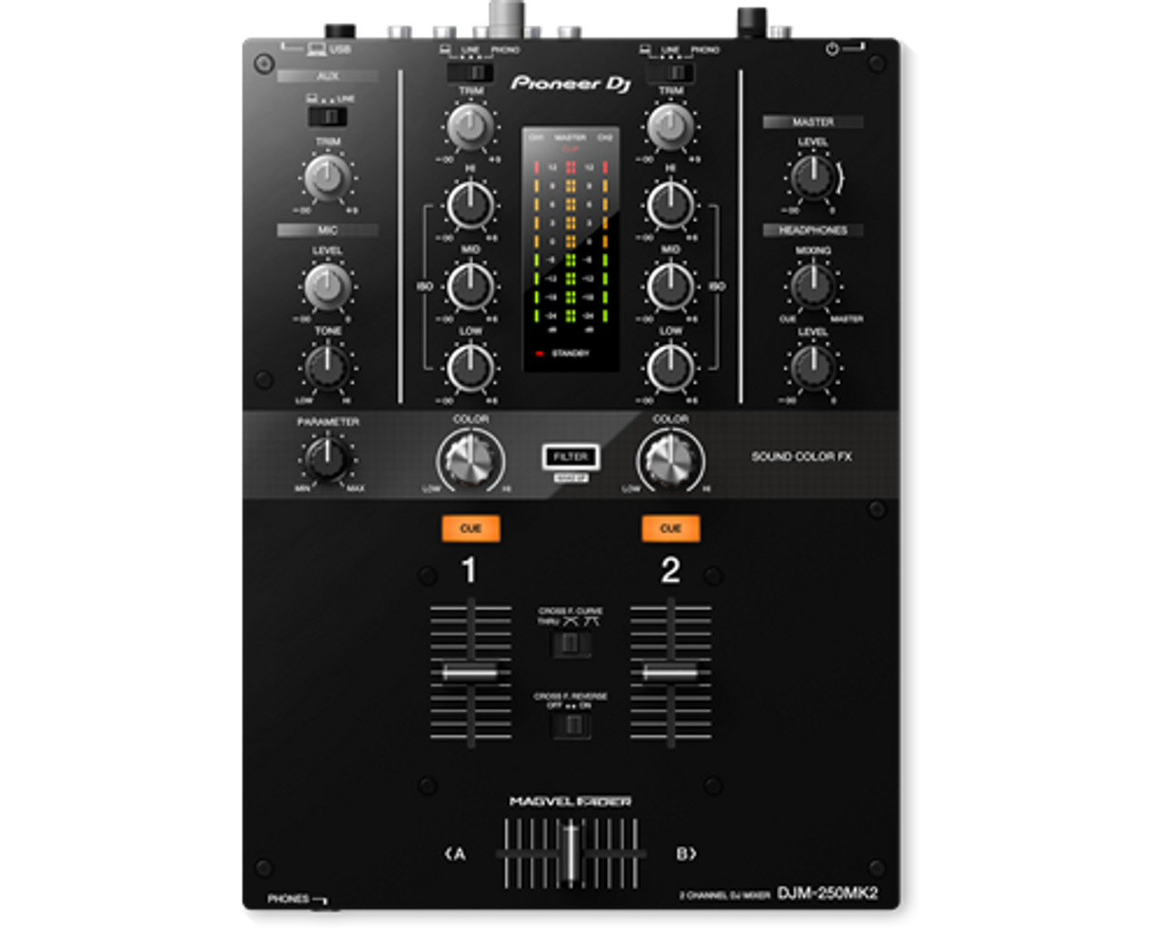 Pioneer DJM-S3 2-channel DJ mixer for Serato DJ Pro DJMS3 (DJM-S3)