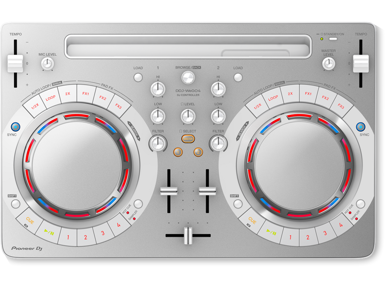 Pioneer Dj Ddj Wego4 W Share Compact Dj Software Controller White Ddj Wego4 W Pioneer Dj Ddj Wego4 W Share Compact Dj Software Controller White Ddj Wego4 W