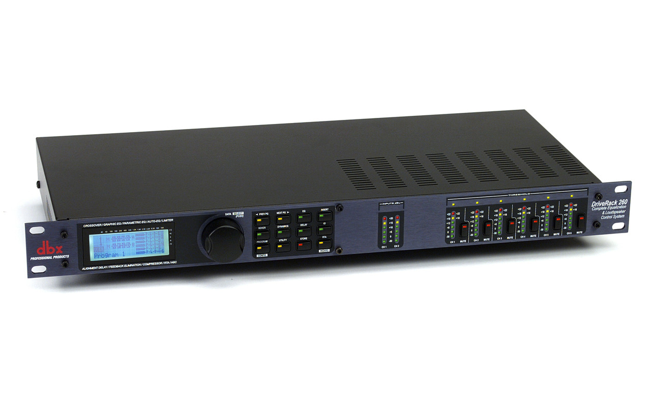 dbx driverack 260 manual español