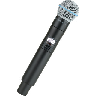 Shure ULXD2/KSM9HS Handheld KSM9HS Black Microphone Transmitter