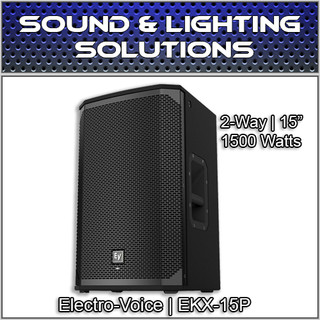 ev ekx powered speakers