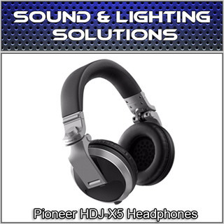 HDJ-X7 Professional ( Over-Ear Silver) Pioneer w/ Cables DJ Headphones Detachable