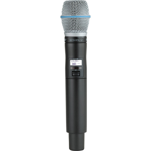 Shure ULXD2/B87A Handheld Transmitter with BETA 87A Microphone (PRE-ORDER) Shure ULXD2/B87A Handheld Transmitter with BETA 87A Microphone (PRE-ORDER)