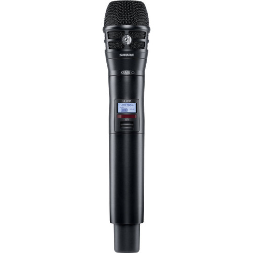 Shure ULXD2/K8B Handheld Transmitter with KSM8 Microphone Black(PRE-ORDER)