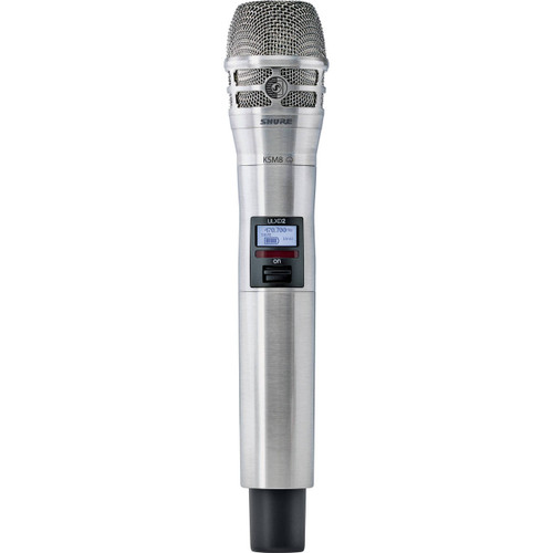 Shure ULXD2/K8N Handheld Transmitter with KSM8 Microphone Nickel (PRE-ORDER)