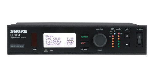Shure ULXD4 Digital Wireless Receiver (PRE-ORDER)