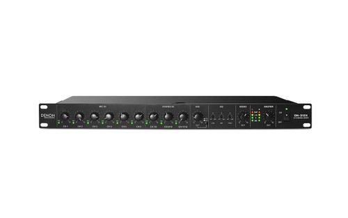 Denon Professional DN-312X | 12-Channel Line Mixer with Priority (Pre-Order)