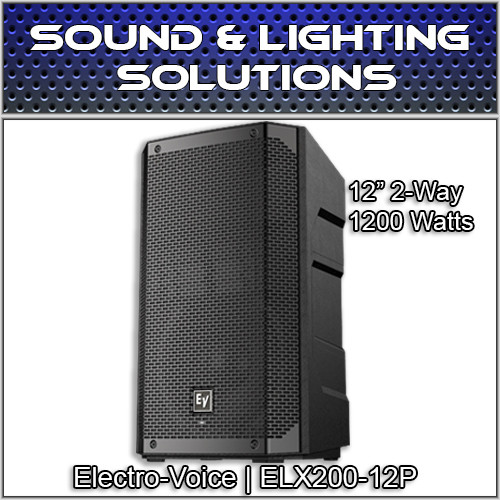 Electro-Voice ELX200-12P 12" 2-Way 1200W Powered Speaker Monitor