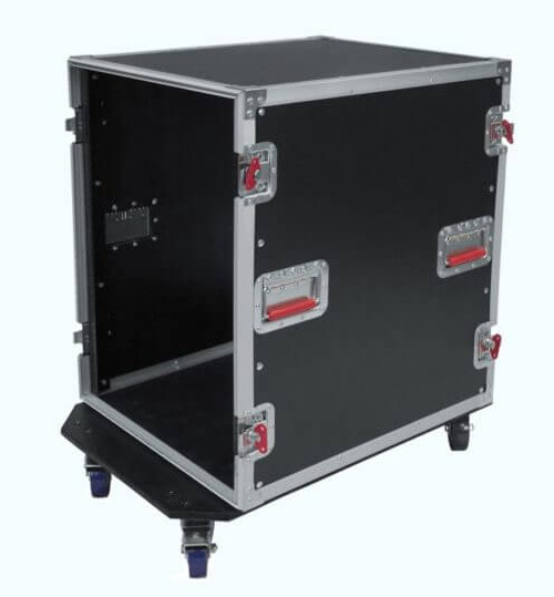 G-TOUR16UCA-24D 16U, 24″ Deep Audio Road Rack Case w/ Casters Flight Rack (G-TOUR16UCA-24D)