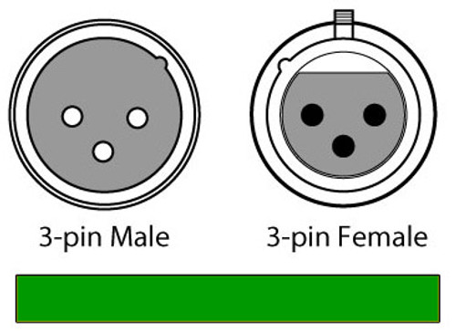 3-Pin 10' DMX Cable