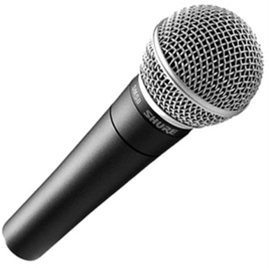 Shure SM58-LC Wired Microphone With Zippered Pouch - Sound
