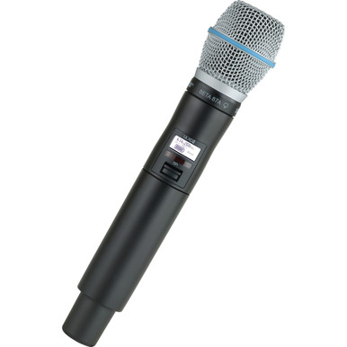 Shure ULXD2/B87A Handheld Transmitter with BETA 87A Microphone
