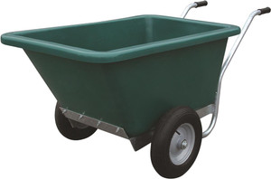 250 L Fixed Body Wheelbarrow (Green)