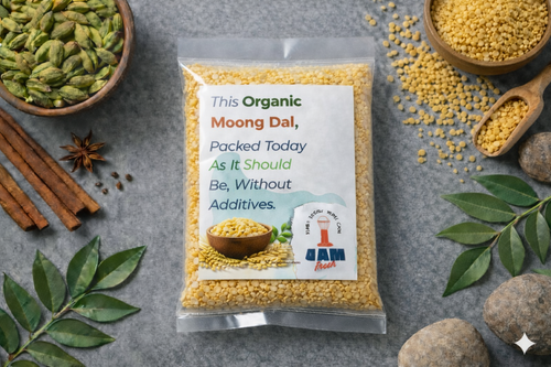 Organic Moong Dal (Unpolished)