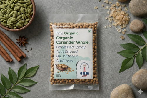 Organic Coriander Whole