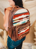 American Darling Saddle Blanket Backpack - Rust