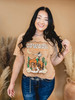 Cowboy Take Me Away Mineral Graphic Tee - Taupe