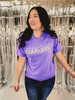 Fearless Tee - Dyed Violet