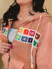 The Days We Dreamed Of Crochet Zip Up Jacket - Peach