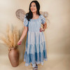 Waltzing Back To You Maxi Dress - Blue